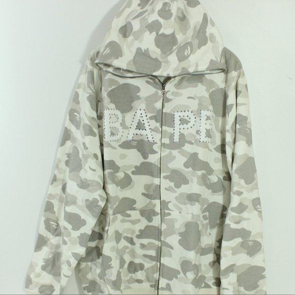 swarovski bape hoodie